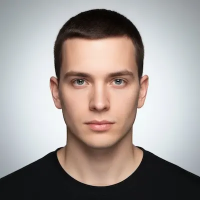 Original reference image for: AI generated male hairstyle male surfer waves