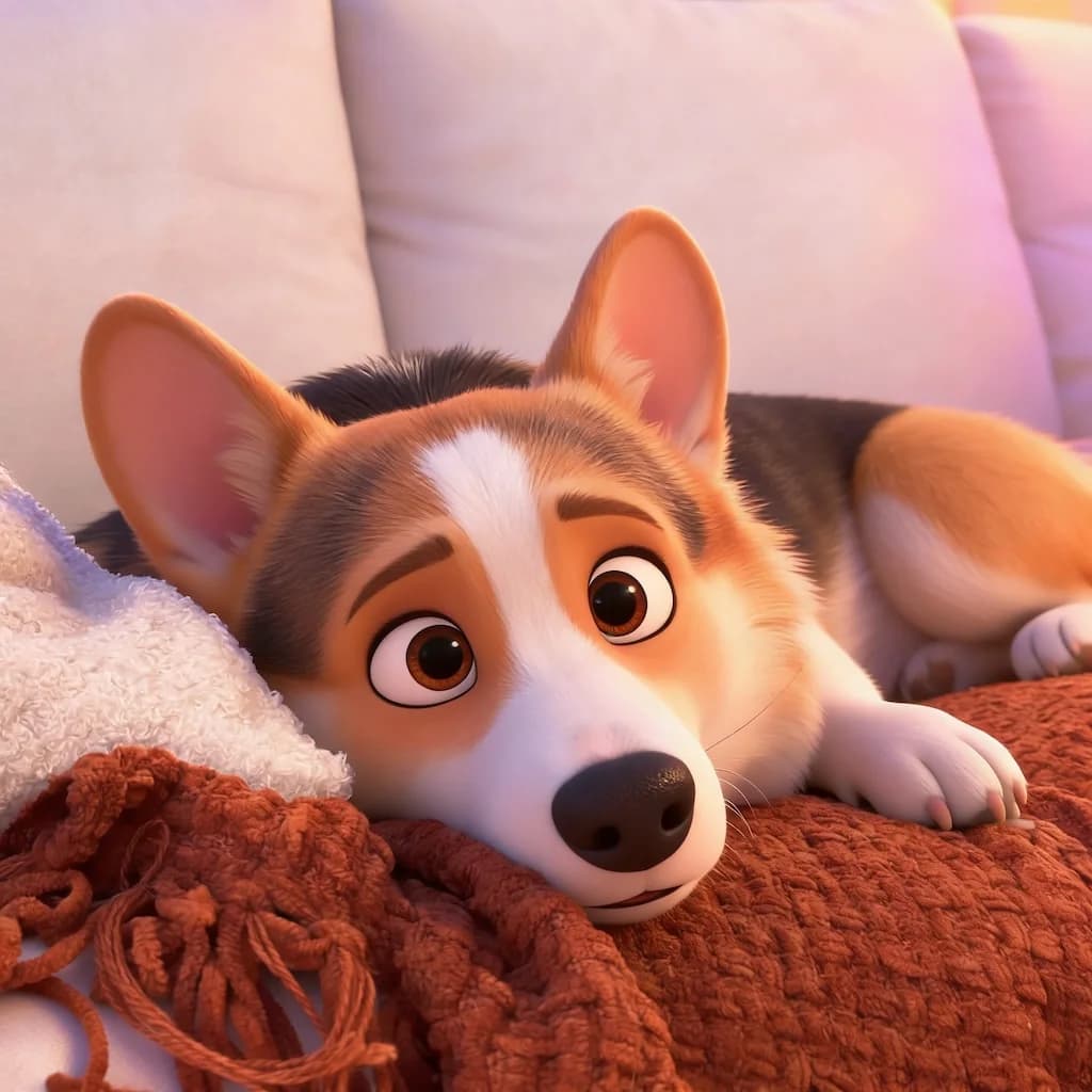 Pixar & Disney 3D cartoon style result