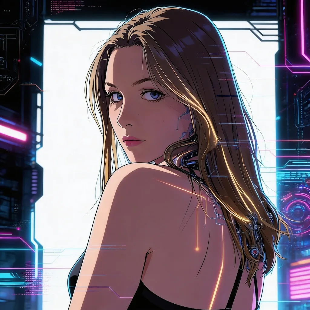Cyberpunk Anime style result