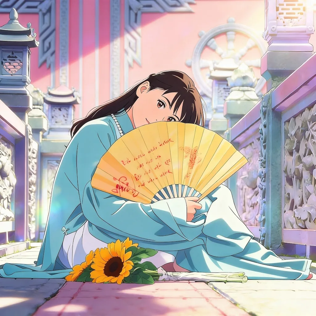 Shinkai cinematic Anime style result