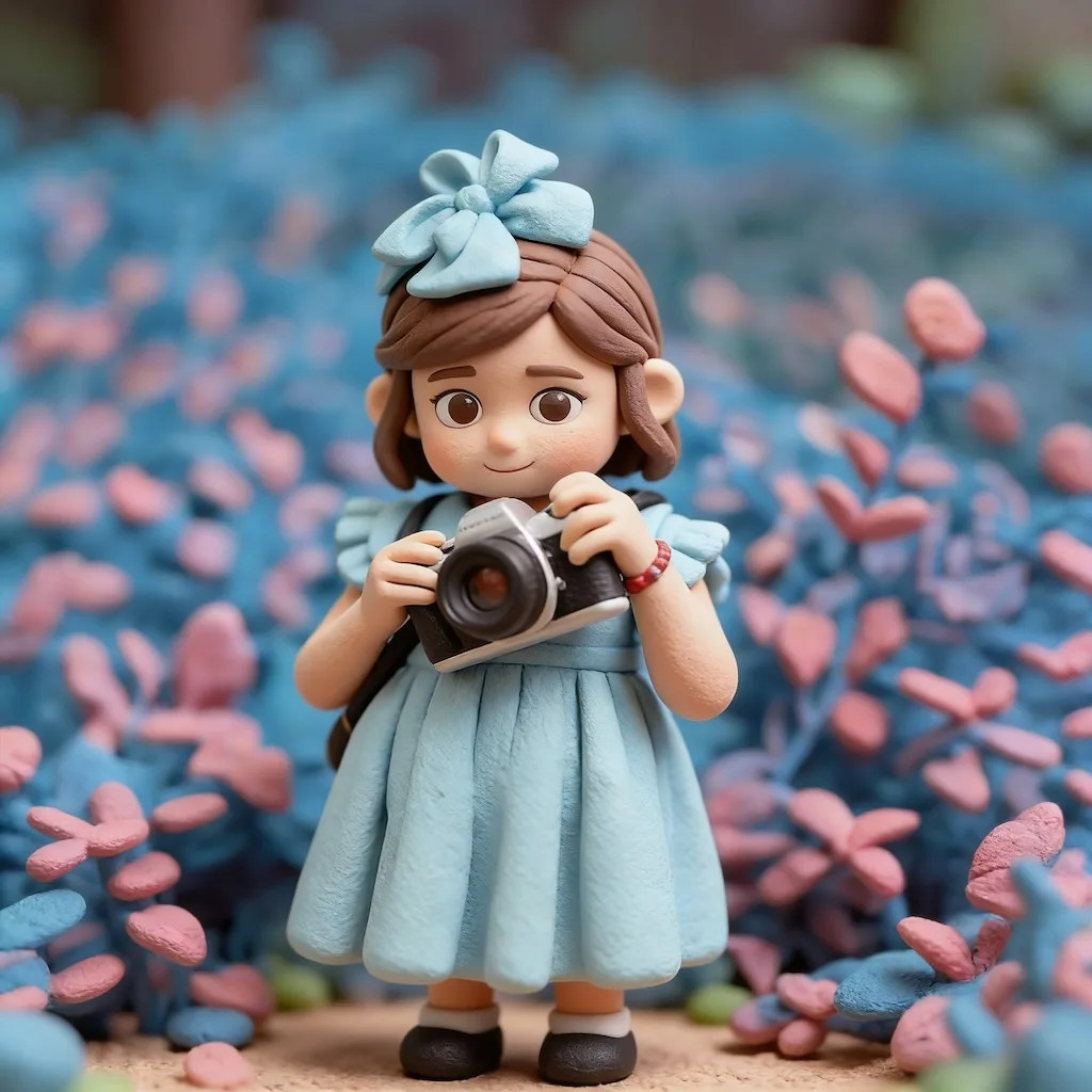 3D pop mart clay illustration style result